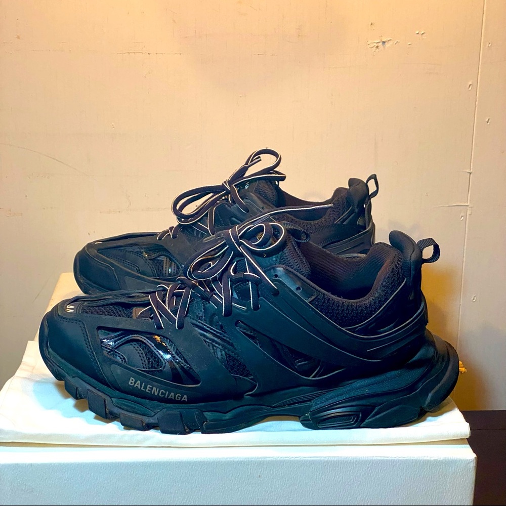 Black Balenciaga Track Sneakers size US 11/EU 44